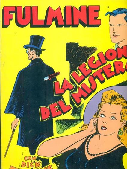 Fulmine La legione del mistero - copertina