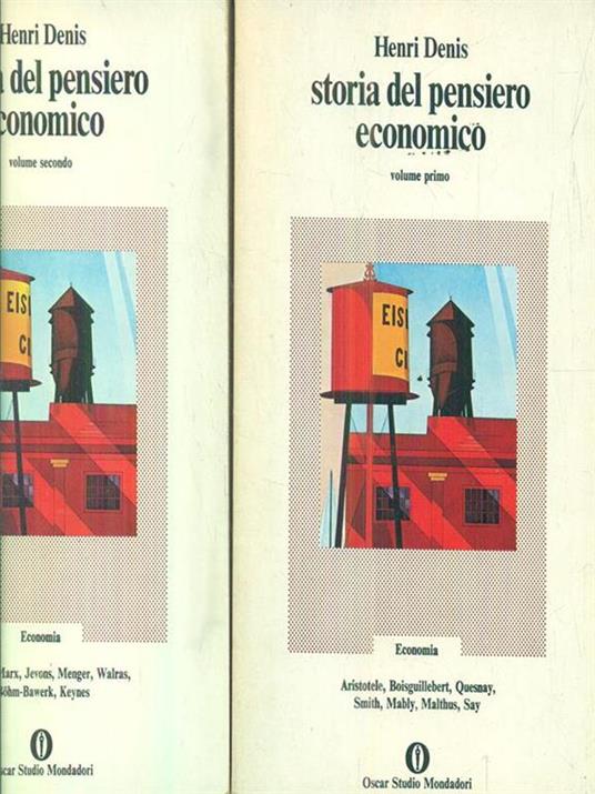 Storia del pensiero economico. 2 volumi - Henri Denis - 2