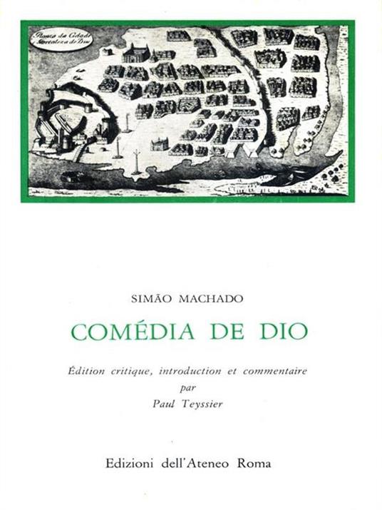 Comedia de Dio - Simao Machado - copertina