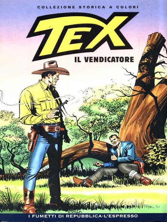 Tex 50 Il vendicatore - Gianluigi Bonelli - copertina