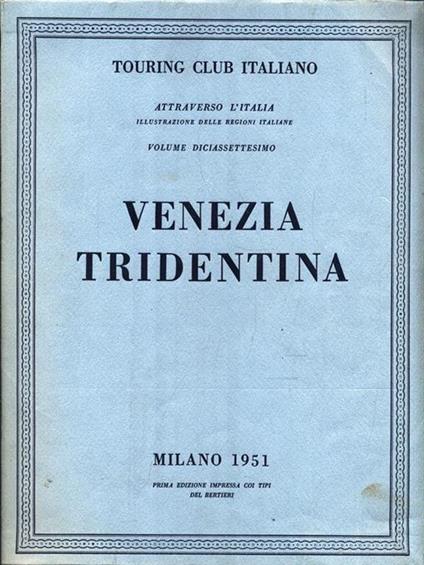 Venezia tridentina - copertina