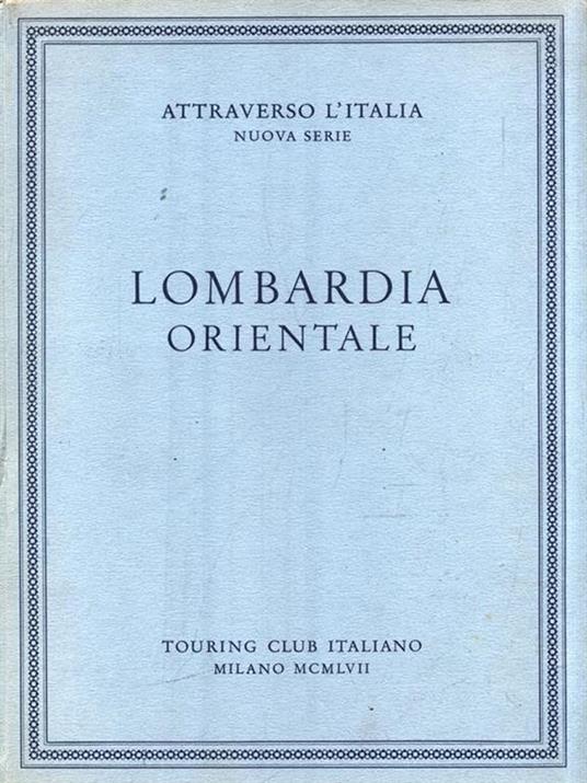 Lombardia Orientale - copertina