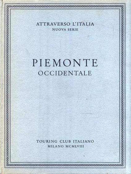Piemonte Occidentale - copertina