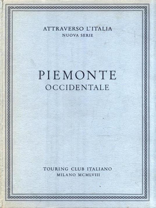 Piemonte Occidentale - copertina
