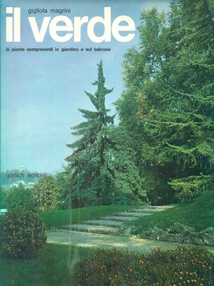Il verde. Le piante sempreverdi in giardino e sul balcone - Gigliola Magrini - copertina
