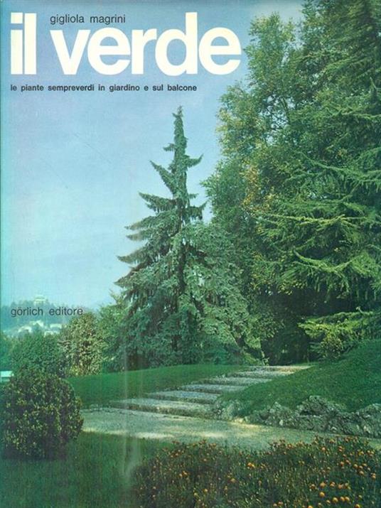 Il verde. Le piante sempreverdi in giardino e sul balcone - Gigliola Magrini - copertina