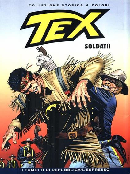 Tex 183. Soldati! - Gianluigi Bonelli - copertina
