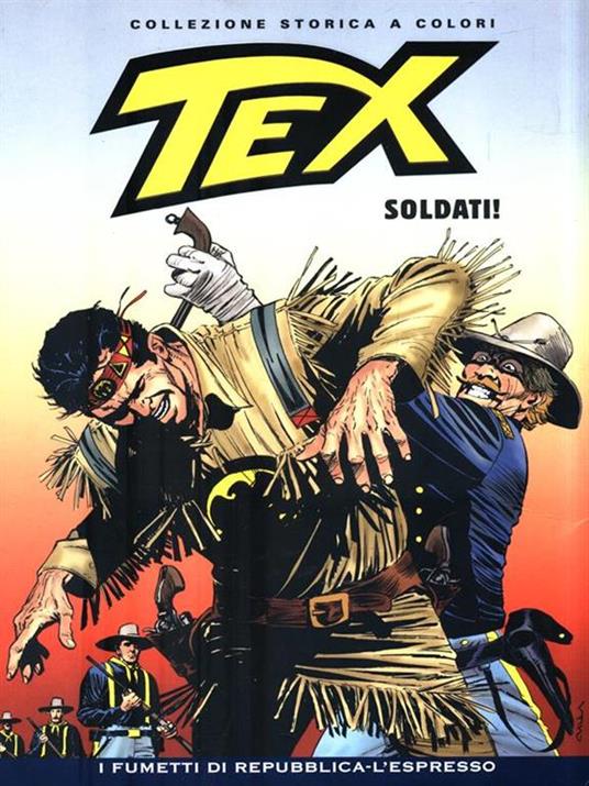 Tex 183. Soldati! - Gianluigi Bonelli - copertina