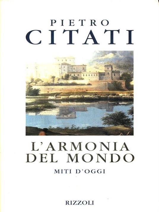 L' armonia del mondo - Pietro Citati - copertina