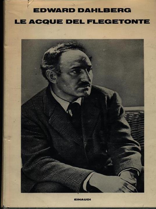Le acque del Flegetonte - Edward Dahlberg - copertina