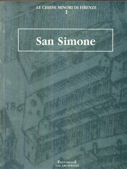 San Simone - Renato Stopani - copertina