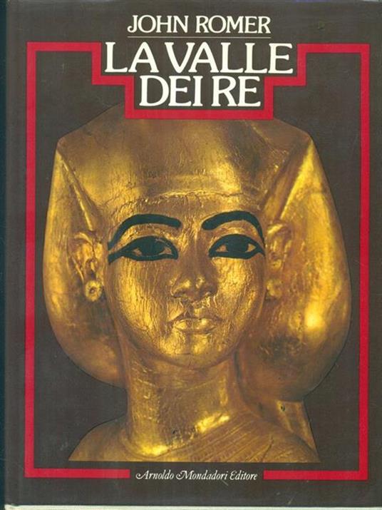 La valle dei re - John Romer - copertina