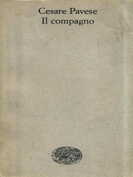 Il compagno - Cesare Pavese - copertina