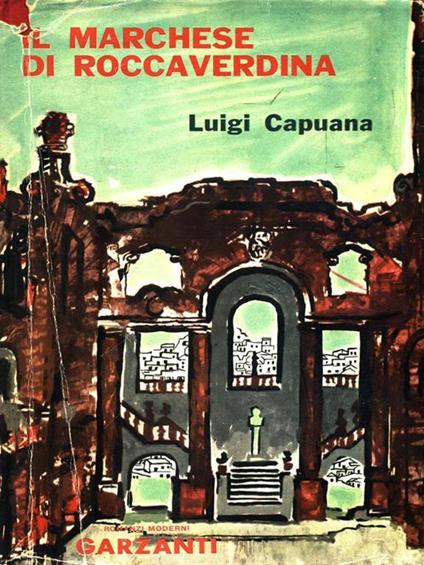 Il marchese di Roccaverdina - Luigi Capuana - copertina