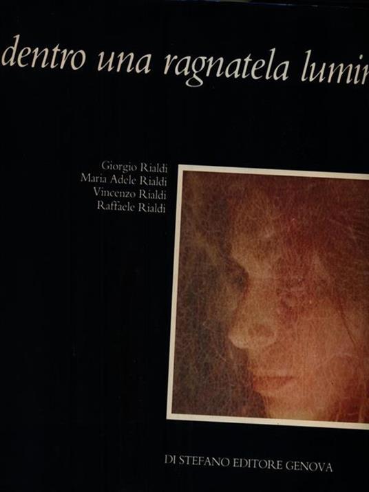 Dentro una ragnatela luminosa - copertina