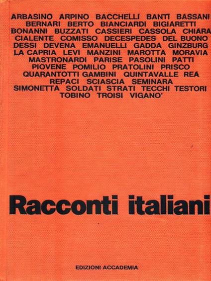 Racconti italiani - copertina