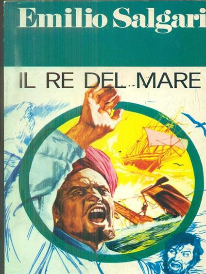 Il re del mare - Emilio Salgari - copertina