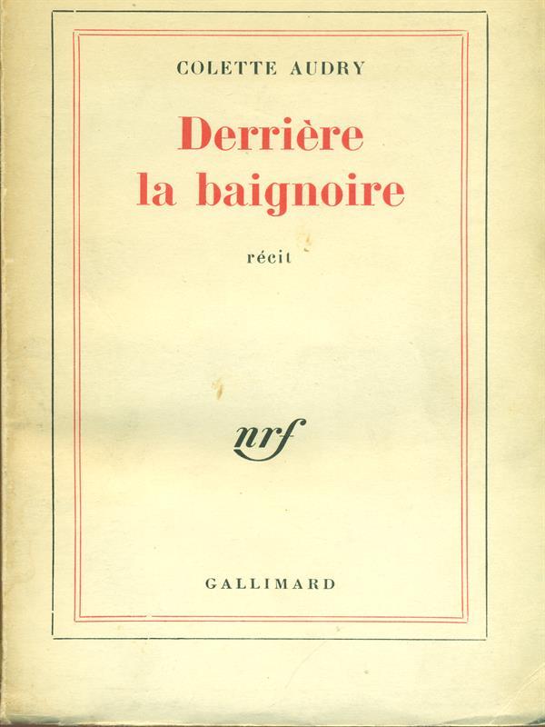 Derriere la baignoire