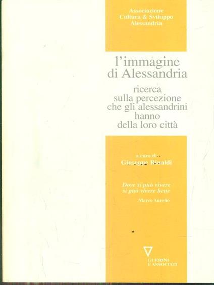 L' Immagine di Alessandria - Giuseppe Rinaldi - copertina