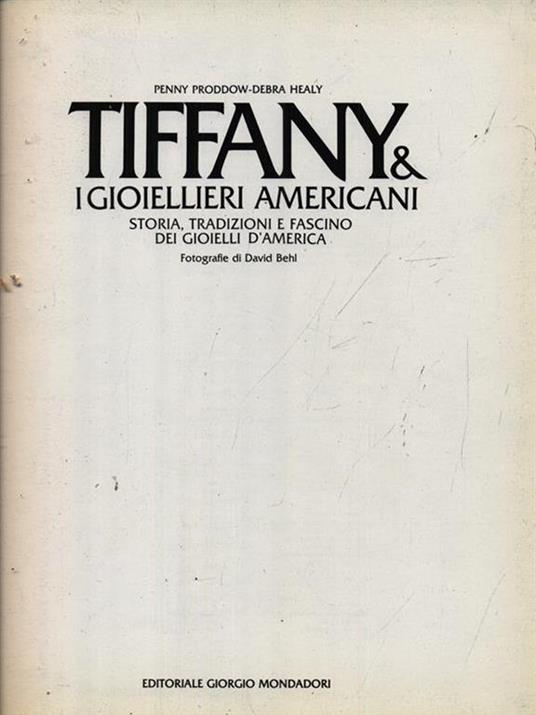 Tiffany & i gioiellieri americani - Penny Proddow - copertina