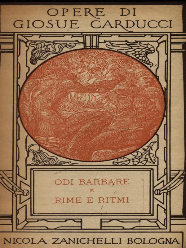 Odi barbare e rime e ritmi