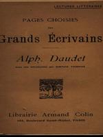 Pages choisies des Grand ecrivans: Daudet