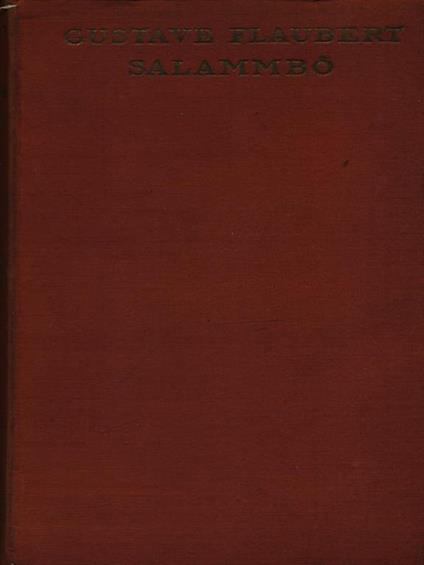 Salammbò - Gustave Flaubert - copertina