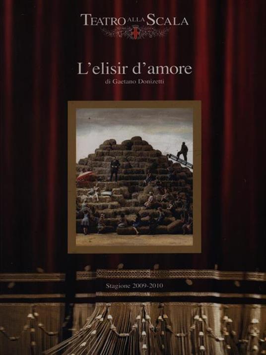 L' elisir d'amore Stagione d'opera 2009-2010 - Gaetano Donizetti - copertina