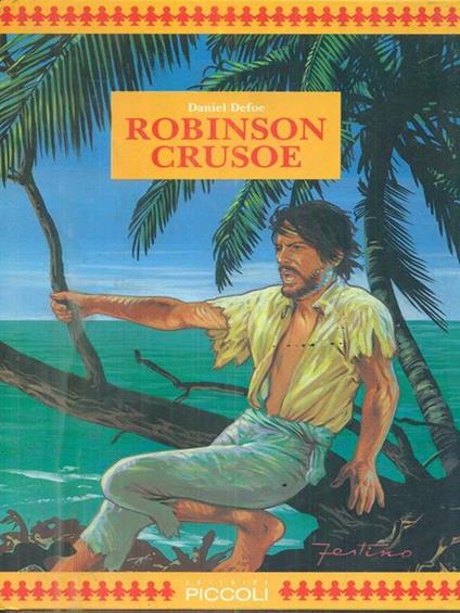 Robinson Crusoe - Daniel Defoe - copertina