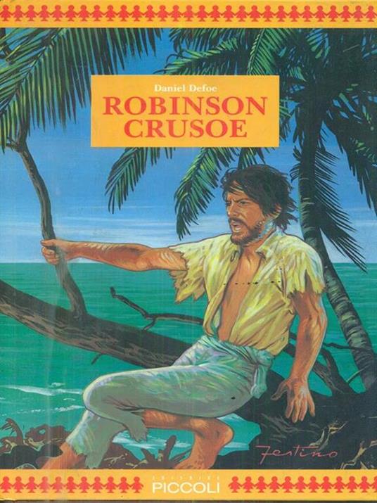 Robinson Crusoe - Daniel Defoe - copertina