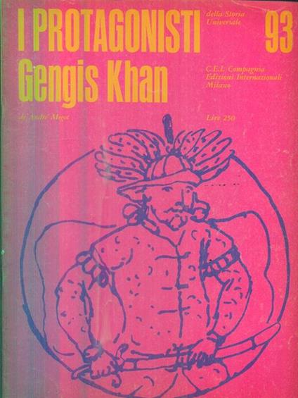 Gengis Khan - André Migot - copertina