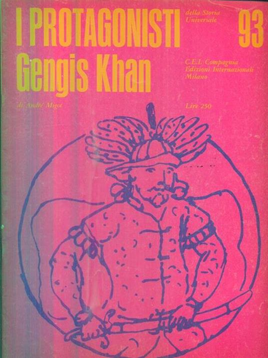 Gengis Khan - André Migot - copertina