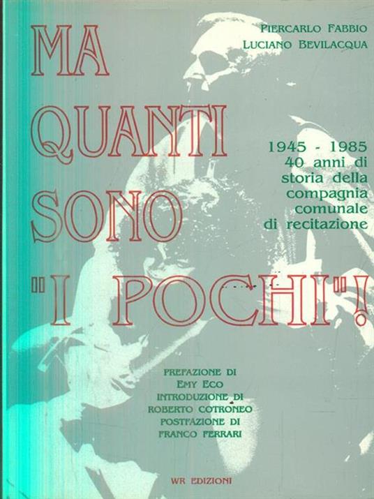Ma quanto sono I pochi! - Piercarlo Fabbio - copertina