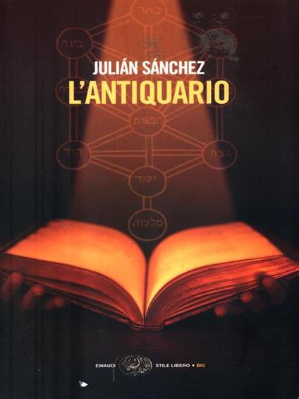 L' antiquario - Julían Sánchez - copertina