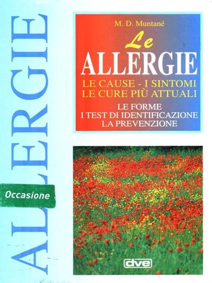 Le allergie - M. D. Muntané - copertina