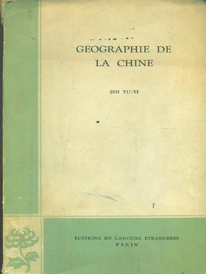 Géographie de la Chine - copertina