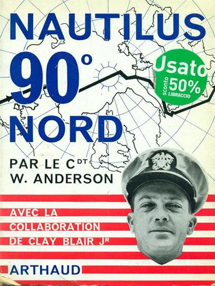 Nautilus 90° nord - William Anderson - copertina