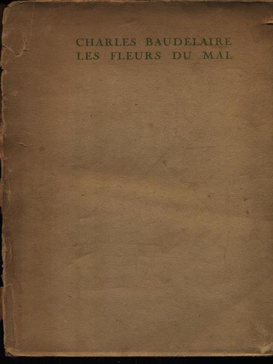 Les fleurs du mal - Charles Baudelaire - copertina
