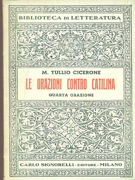Orazione contro Quinto Cecilio. Versione interlineare - Marco Tullio Cicerone - 4