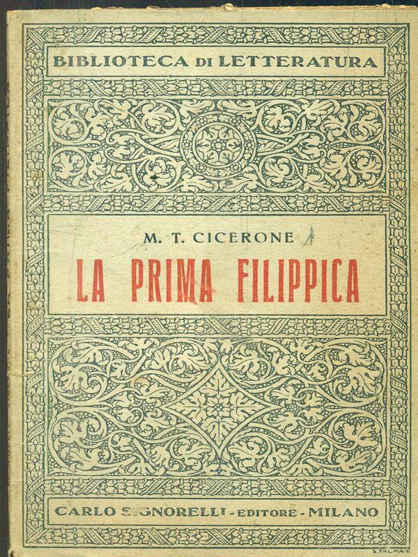 La prima filippica