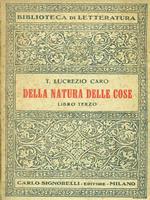 Della natura delle cose. Libro terzo