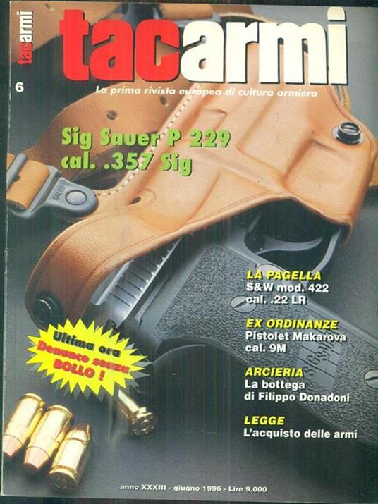 Tacarmi 6giugno 1996 - copertina