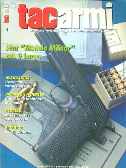 Tacarmi 1gennaio 1997 - copertina