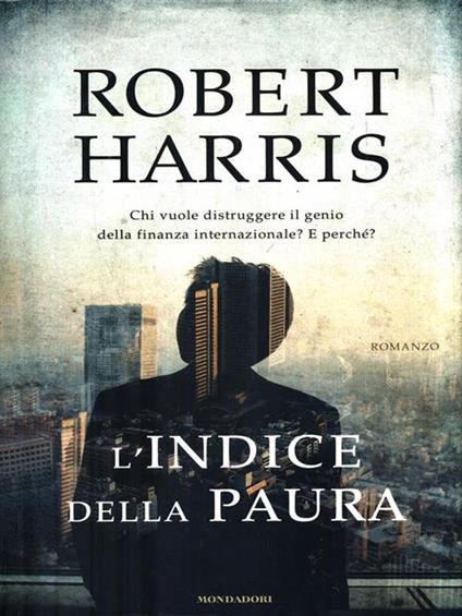 L' indice della paura - Robert Harris - copertina