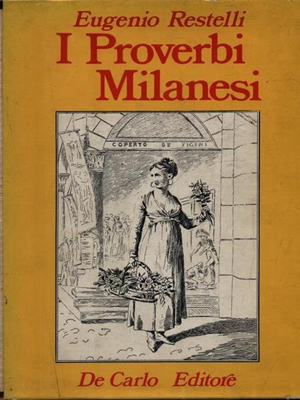 I proverbi milanesi - Eugenio Restelli - copertina