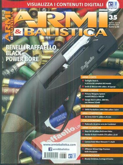 Armi & balistica. Annata completa 2014 - copertina