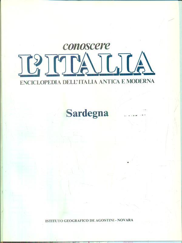 Conoscere l'Italia. Sardegna