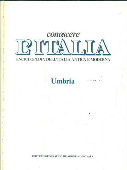 Conoscere l'Italia. Umbria - copertina