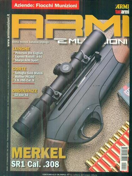 Armi e munizioni. 9/settembre 2010 - copertina