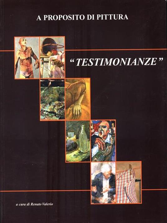 A proposito di pittura. Testimonianze - Renato Valerio - copertina